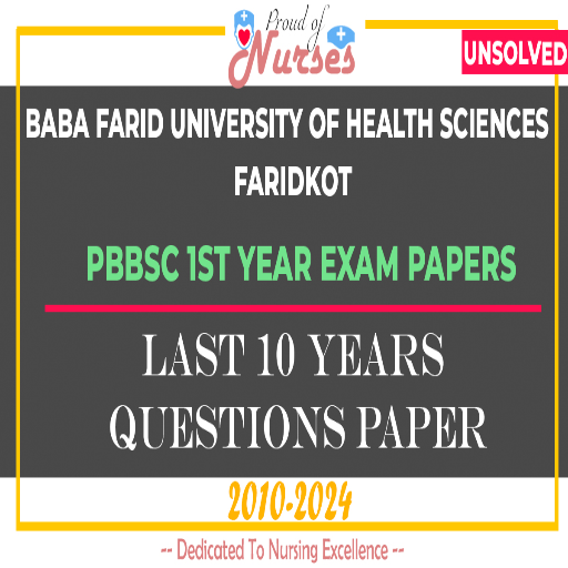 Read more about the article BFUHS 10 Years Question Papers PBBSC Nursing 1st Year Updated 2024