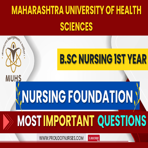 Read more about the article Important Questions for B.Sc Nursing 1st Year Students – Nursing Foundation – MUHS