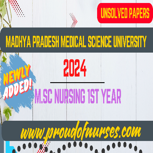 Read more about the article M.Sc Nursing 1st Year Question Paper MPMSU 2024 All New Paper Available for pdf Download