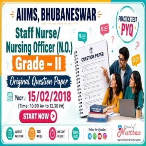 Read more about the article AIIMS Bhubaneswar Nursing Officer Grade II 2018 Question Paper PDF Download + Solved Answers & Practice Test