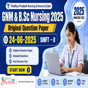 Read more about the article MP PNST GNMTST 2025 Answer Key (24 June Shift 2) for GNM & B.Sc Nursing – Question Paper PDF + Free Mock Test