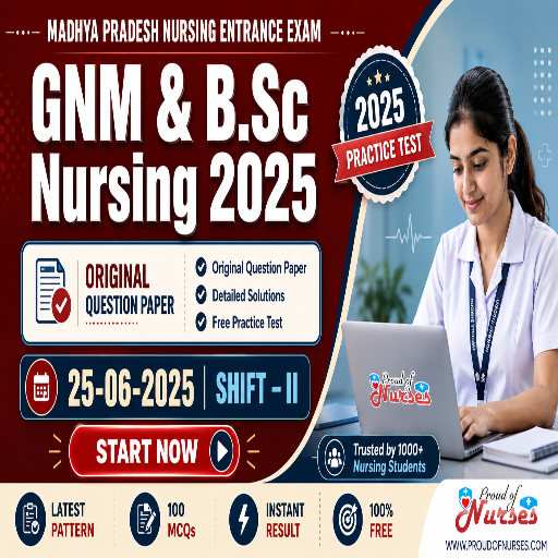 Read more about the article MP PNST 2025 Answer Key (25 June Shift 2) for GNM and B.Sc Nursing – Question Paper PDF & Free Mock Test