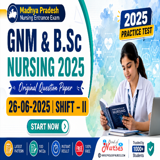 Read more about the article MP PNST Entrance Test 2025 Answer Key (26 June Shift 2) for GNM & B.Sc Nursing – Question Paper PDF + Free Practice & Mock Test